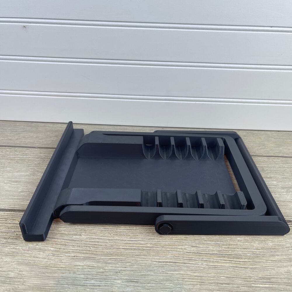 Folding Tablet Stand, iPad Stand, Desk iPad Holder, Portable Tablet Stand - Picture 8 of 10